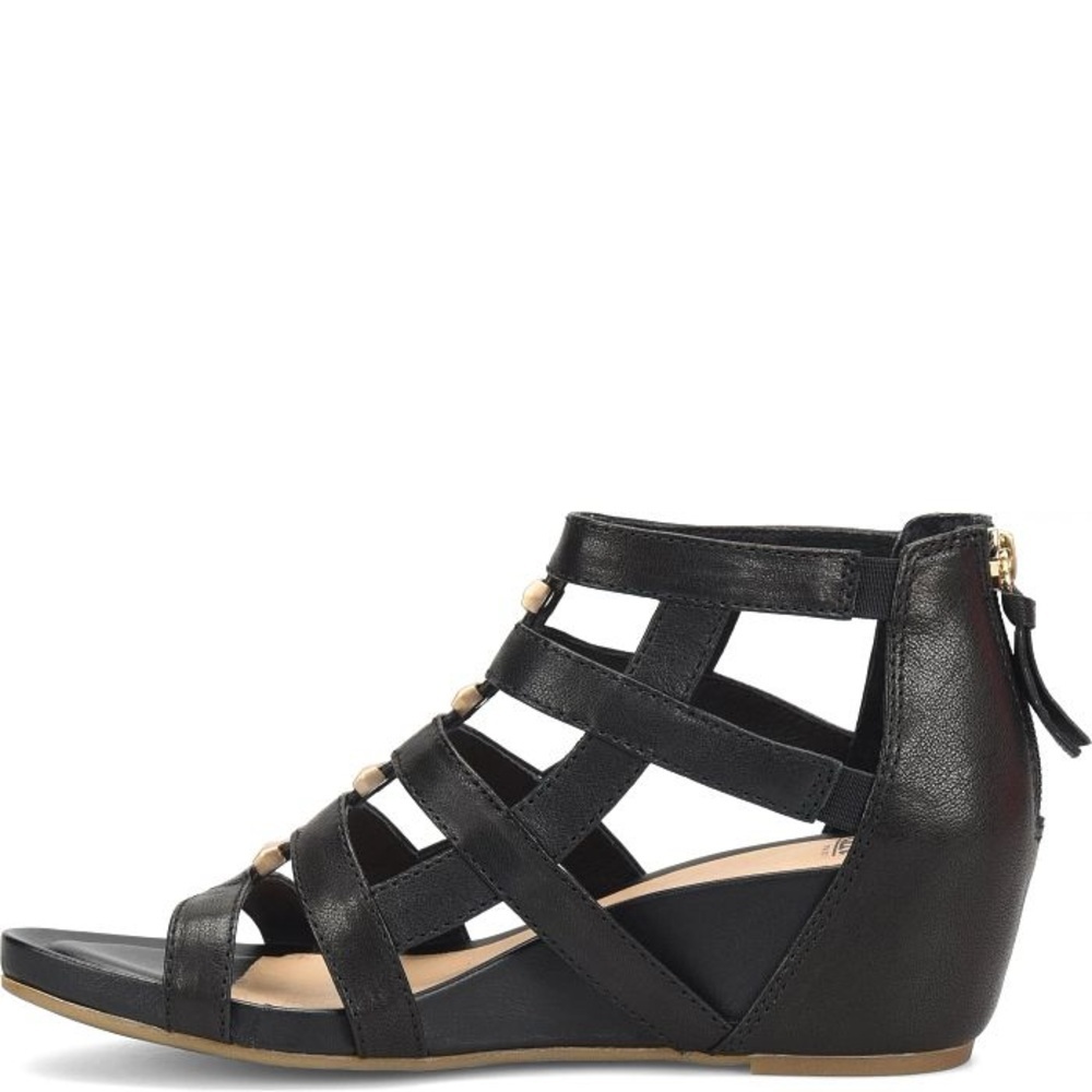 Sofft Black Gladiator Wedge Sandals Rio II. SH161 - Picture 8 of 11